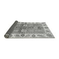 thumbnail image 2 of Ahgly Company Indoor Round Oriental Gray Traditional Area Rugs, 5' Round, 2 of 4