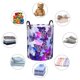 thumbnail image 4 of Fotbe Flying Butterflies Cesto de Ropa con Asas, Cesto Impermeable de Gran Capacidad, Bolsa de Lavado para Dormitorio, Cesto de Ropa con Ruedas y Asas-Small, 4 of 6