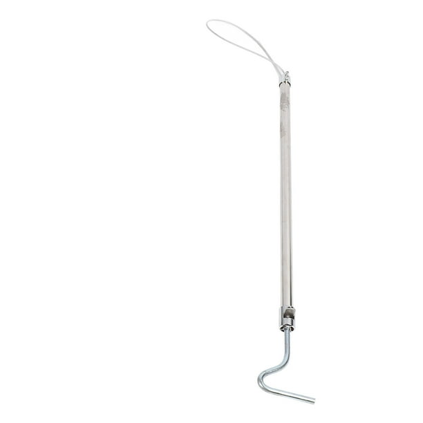 Poste para Atrapar Perros, Control de animales, poste para atrapar cerdos de acero inoxidable, longitudes ajustables, poste para capturar animales para reptiles,