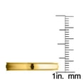 thumbnail image 3 of 14k Yellow Gold 4-mm Comfort-fit Milgrain and polished Wedding Band, 3 of 3