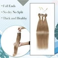 thumbnail image 6 of MY-LADY 50S 1G Remy Micro Beads Hair Extensions Human Hair Thick Invisible Nano Beads Micro Link Hairpiece 22inch #27 Dark Blonde, 6 of 8
