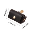 thumbnail image 3 of Fiudx Caja de Anillos Personalizada, Almacenamiento de Cuero Personalizado, Soporte para Anillos de Boda con Collar de Perro, Regalo de Propuesta Único, Recuerdo Duradero y Significativo para Amantes, 3 of 5
