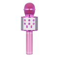 thumbnail image 1 of Bearachild Micrófono inalámbrico de mano para teléfono inteligente, altavoz para cantar, micrófono Bluetooth para el hogar, KTV, fiesta al Cables de audio/vídeo Rosa roja, 1 of 6