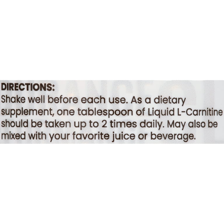 l carnitine directions use AniMed L-Carnatine 850mg Per Ounce for Horses, 16-Ounce main image 1