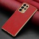 thumbnail image 1 of Phone Case for Samsung Galaxy S24/S24 Plus/S24 Ultra, Leather Shockproof Slim Cross Cover, Camera Lens Protector, Soft Durable Plating Case, 1 of 5