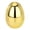 Gold, variant on Easter Eggs Fillable Metallic Large 5.9 Inch Tall Plastic Surprise Eggs, Durable Easter Themed Hunt Rewards Basket Stuffers Fillers Filling Treats Party Favor Prize Supplies, 1Pc(Gold,3x3x5.9")