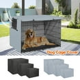 thumbnail image 1 of Housse de Cage pour Chien, Cage Imperméable Robuste Multi-Tailles pour Intimité, Noir-94*61*63.5CM, 1 of 9