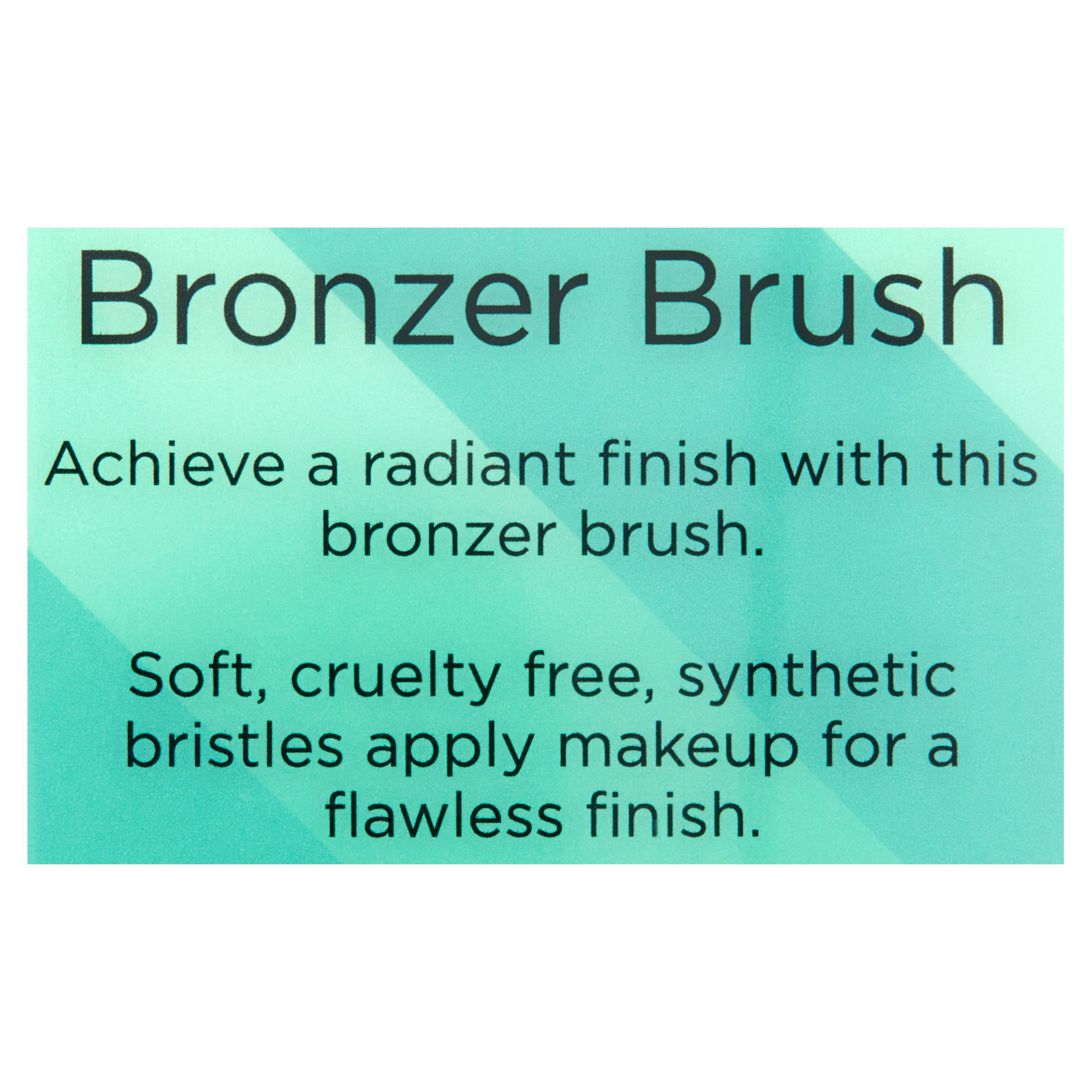 Equate Beauty Bronzer Makeup Brush, Single Makeup Brush