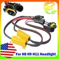 thumbnail image 3 of H11 LED Headlight Bulb Canbus Error Free Anti Flicker Resistor Canceller Decoder, 3 of 5