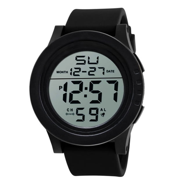 Teissuly Mens Military Multifunction Digital LED Watch Electronic Waterproof Alarm Quartz Sports Watch Teissuly WER202401223925