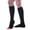 Black, variant on Allegro #200/201 Surgical Knee High 20-30 mmHg Compression Socks