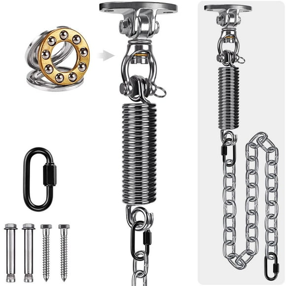 Kit para colgar hamacas SELEWARE, columpio de acero inoxidable