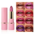 thumbnail image 1 of Set de lápiz labial nacarado de 8 colores, 3,6 g cada uno, brillo de labios hidratante de larga duración con efecto brillante, fórmula a prueba de transferencias con extractos naturales, maquillaje, 1 of 3