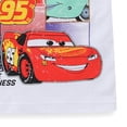thumbnail image 6 of Disney Cars Lightning McQueen Short Sleeve T-Shirt and Mesh Short Set (Boys), 2 Piece Set, Sizes 2T-7, 6 of 7