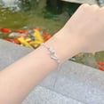 thumbnail image 2 of GKNET 1Pc Cute Stylish Fox Bracelet Silver Color For Girl Woman Fashion Accessorie WY4, 2 of 6