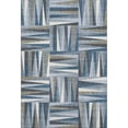 thumbnail image 2 of Addison Rugs Mayfield Premium Machine Washable Transitional Squares Denim Rectangle Rug, 8' x 10', 2 of 6