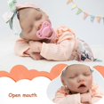 thumbnail image 3 of Muñeca Reborn FANCCI Lifelike Sleeping, 45 cm, vinilo completo, 3 of 6