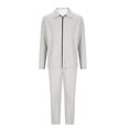 thumbnail image 4 of Cameland Men's 2pc Tracksuits Set Jackets&Pants Jogger Solid Color Long Sleeve Jogging Athletic Suits Open Front Outfits Causal Running Sports Sweatsuit, 4 of 8