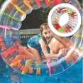 thumbnail image 3 of Jouets de Piscine Géants Roue d'Eau Gonflable Flotteurs Rouleau Flottant Radeau_Perfect Gift, 3 of 4