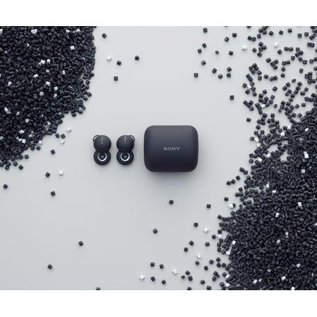Sony - LinkBuds True Wireless Open-Ear Earbuds - Dark Gray