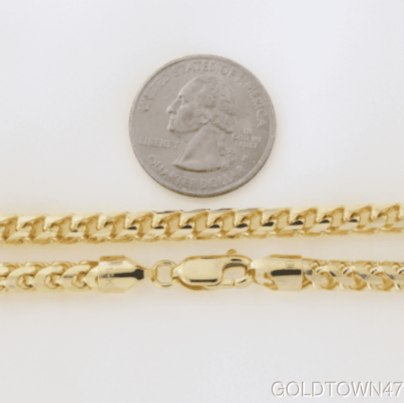 Solid 14kt Yellow Gold 4mm or 5mm 
