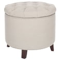 thumbnail image 4 of Safavieh Amelia Contemporary Glam Tufted Storage Ottoman, 4 of 9