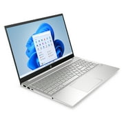 HP Pavilion 15.6 Touchscreen Laptop, Intel Core i7-1255U, 8 GB DDR4, Intel Iris Xe Graphics, 512 GB SSD, Windows 11 Home, White. 66A10UA#ABA