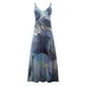 thumbnail image 4 of Puntoco Vestidos Mujer Verano Mujer Verano Casual Estampado V-Cuello Sin Mangas Vestido De Correa, 4 of 5