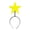 Star, variant on Callipe Star Moon Sun Headband Women Girls Kids Hairpiece Fabric Tiara Halloween Stage Weddings Cosplay Headgear