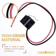 thumbnail image 5 of Termostato de descongelación bimetálico para refrigerador Canamax W10225581, 5 of 5