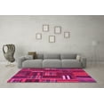 thumbnail image 3 of Ahgly Company Indoor Square Southwestern Pink Country Area Rugs, 4' Square, 3 of 4