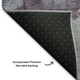 thumbnail image 5 of Addison Rugs Mayfield Premium Machine Washable Transitional Abstract Lavender Rectangle Rug, 5' x 7'6", 5 of 6