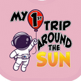 thumbnail image 4 of Inktastic My 1st Trip Around the Sun Boys or Girls Baby Bib, 4 of 4