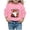 /c70Pink384, variant on JCCXIN Toddler Girls Sweatshirt Halloween Oversized Pullover Pumpkin Ghost Graphic Long Sleeve Crew Neck Outdoor Playwear Casual Fall Winter School Daily Wear Cute Street Tops,Black,3-4 Years