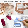 thumbnail image 5 of 3 Pieces Sewing Tape Measure 1.5m, Retractable Measuring Tape for Body Measurements Soft Tape, Double-Sided Tape Measure for Tailor Sewing Diet, Body Measuring Tape, 5 of 5