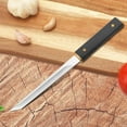 thumbnail image 7 of Multipurpose Outdoor Camping Knife with Stainless Steel Blade and Ergonomic Wooden Handle - Portable Cutting Tool for Hiking and Cooking, 7 of 7