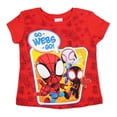 thumbnail image 1 of Playera Marvel Para niño, Go Webs Go!, rojo, talla 2, 1 of 3