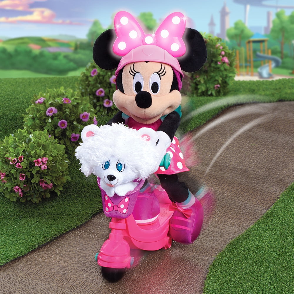 minnie mouse sing and spin scooter