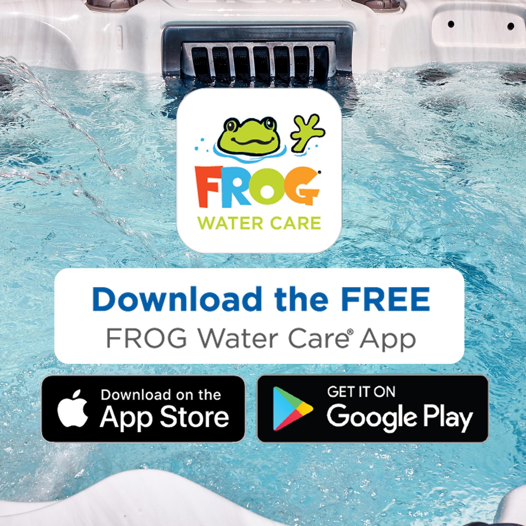FROG @ease Floating System for Hot Tubs - Quick & Easy Self-Regulating Hot Tub Sanitizer - Tub Maintenance System with Sanitizing Minerals & SmartChlor Technology