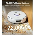 thumbnail image 4 of Restored NARWAL Freo Z Ultra Robot Vacuum and Mop Combo, Dual RGB Cameras and Chips, AI Avoidance, 12000Pa Suction, Real-Time Decisions, Adaptive Hot-Water Self Wash & Self Emptying, Quiet, White (Refurbished), 4 of 8