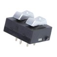 thumbnail image 4 of Interruptor de ventana del Lado del conductor yuxing 56004831 4360167 para B150 B250 B350 D100 D150 D250 D350 Ramcharger W100 Negro Plata, 4 of 5