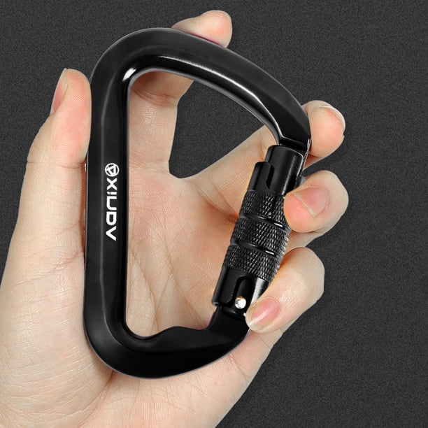 Mosquetón Escalada 30 KN para en Camping (automático)