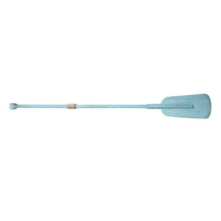- Wooden Rustic Laguna Lake Decorative Boat Rowing Oar with Hooks 62