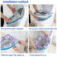 thumbnail image 6 of Toilet Seat Covers Cushion Bathroom Warm Skin-Friendly Four Seasons Available Zipper Easy to Fit Washable and Reusable, 6 of 8