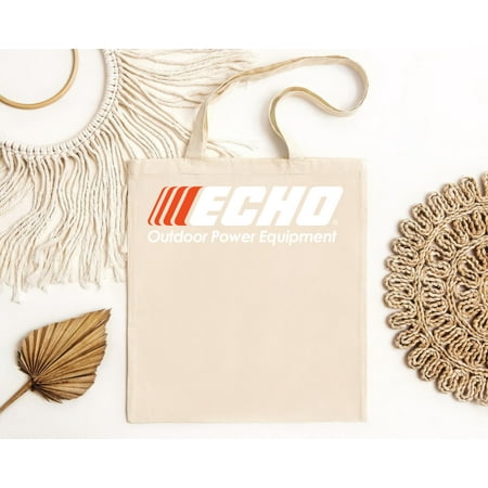 vintage BEST ONE! ECHO Power Equipment Logo Cotton Tote Bag S - -TH22577