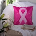 thumbnail image 3 of Carolines Treasures BC1001PW1414 Breast Cancer Battle Flag Fabric Decorative Pillow, 14Hx14W, multicolor, 3 of 4