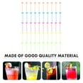 thumbnail image 5 of FELTECHELECTR Reusable Tea Stirrers Swizzle Sticks Plastic Assorted Color 50Pcs For Banquets, 5 of 8