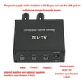 thumbnail image 3 of 2 Channel Sound  1 Input 2 Output 3.5mm Independent Control Stereo Sound Distributor Sound Preamplifier, 3 of 8