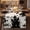 312#B, variant on Halloween Ghost Pumpkin Printed Linen Table Runner, Wrinkle Resistant Washable Stain Protective Long Table Cover, Spooky Centerpiece Decor for Dining Console Holiday Party Arrangement