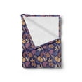 thumbnail image 2 of Autumn Soft Flannel Fleece Throw Blanket, Various Abstract Leafage Pattern Botany Graceful Vintage Style Fall Deco Print, Cozy Plush for Indoor and Outdoor Use, 50" x 70", Multicolor, by Ambesonne, 2 of 5